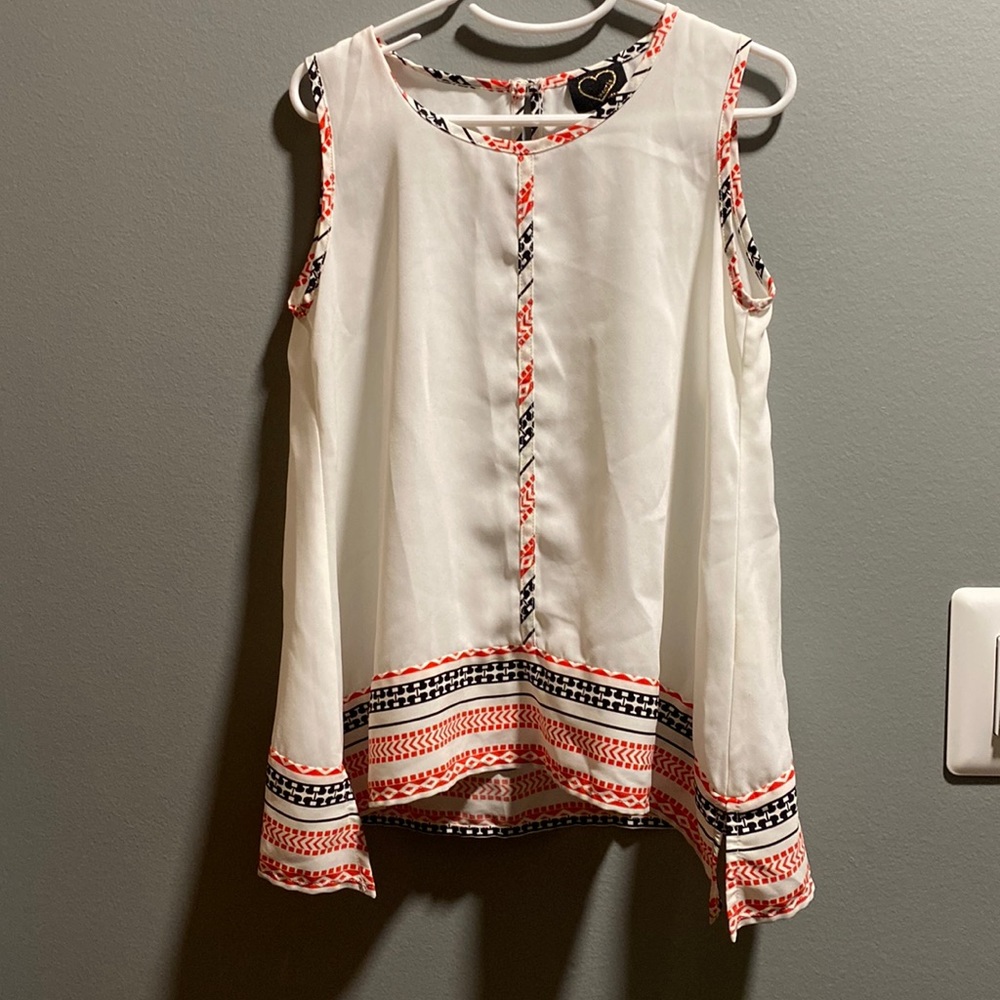 BRAND NEW GIRLS SHEER TOP SIZE MEDIUM 10/12! NWOT! NEVER WORN!